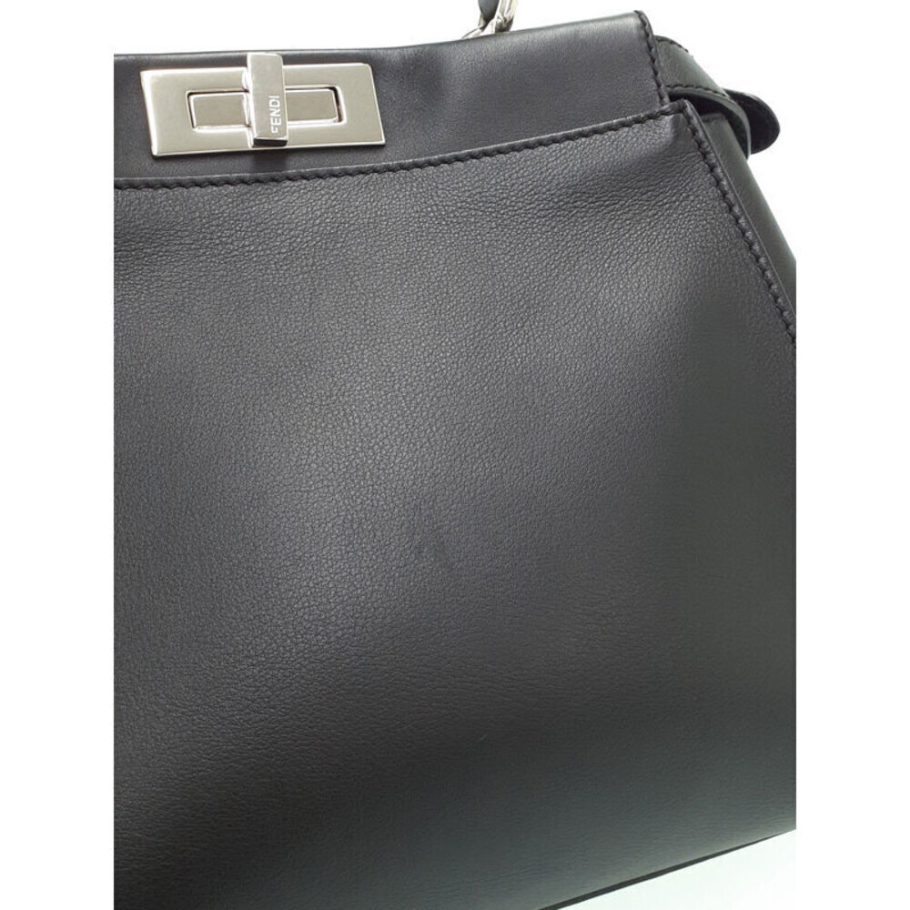Fendi Peekaboo Regular Leather Shoulder Bag - Picture 5 of 9